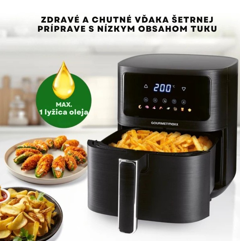 GourmetMaxx Teplovzdušná fritéza 16394 (5)